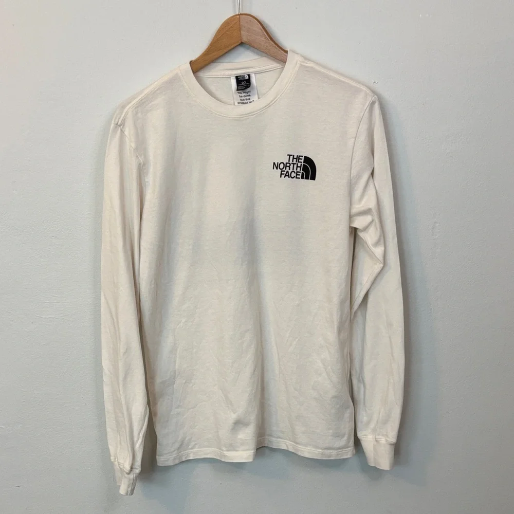 The North Face Long-Sleeve Tee Box NES2.0 RedBox Men's Gardenia White/Purple Sml